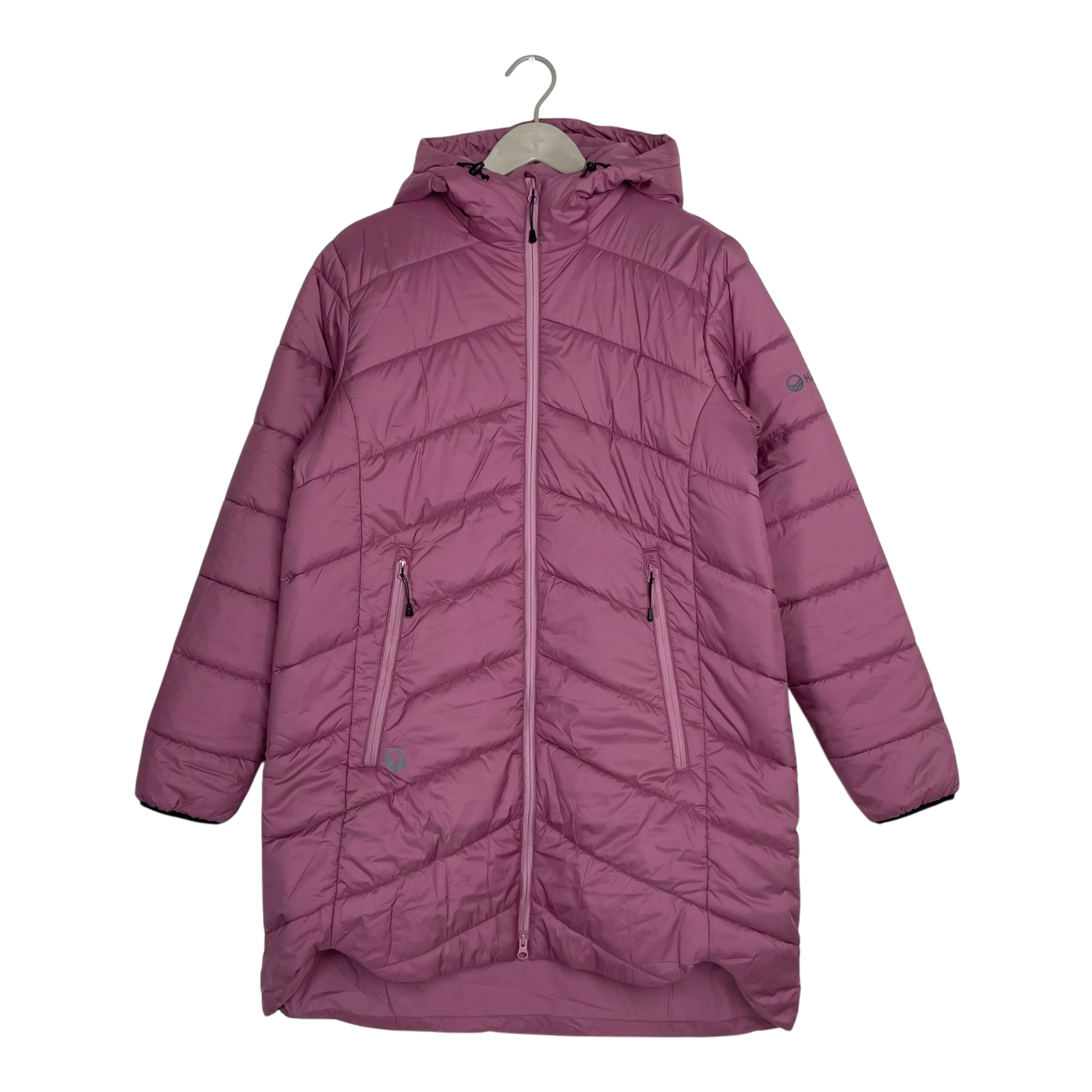 Halti komu padded parka, pink | woman 40+