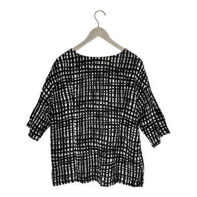 Marimekko linen shirt, pii punos | woman S