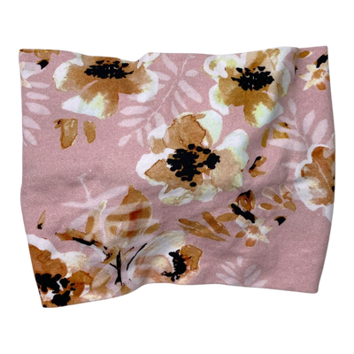 Kaiko bow headwrap, flowers | 3-6m