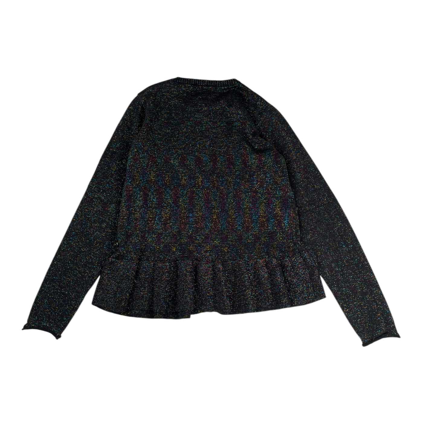 Molo glitter cardigan, black | 146/152cm