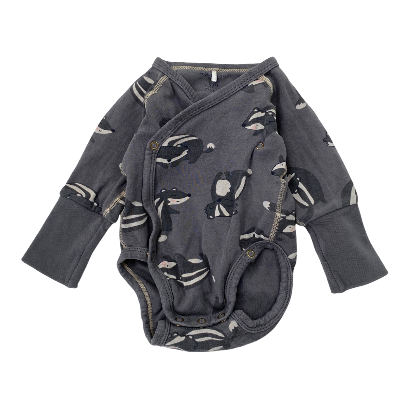Polarn O. Pyret wrap body, beaver | 50cm