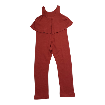 Kaiko oasis jumpsuit, chili | 98/104cm