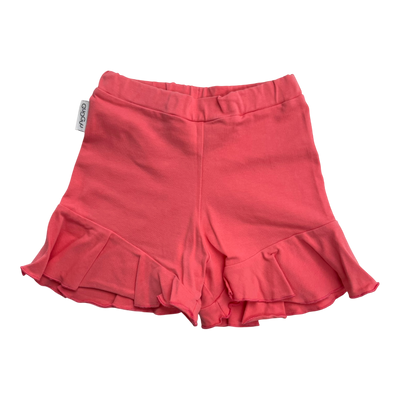 Gugguu Frill Shorts, Raspberry | 98 cm