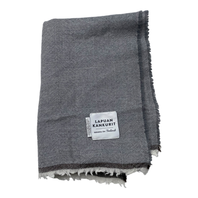 Lapuan Kankurit merino wool scarf, grey