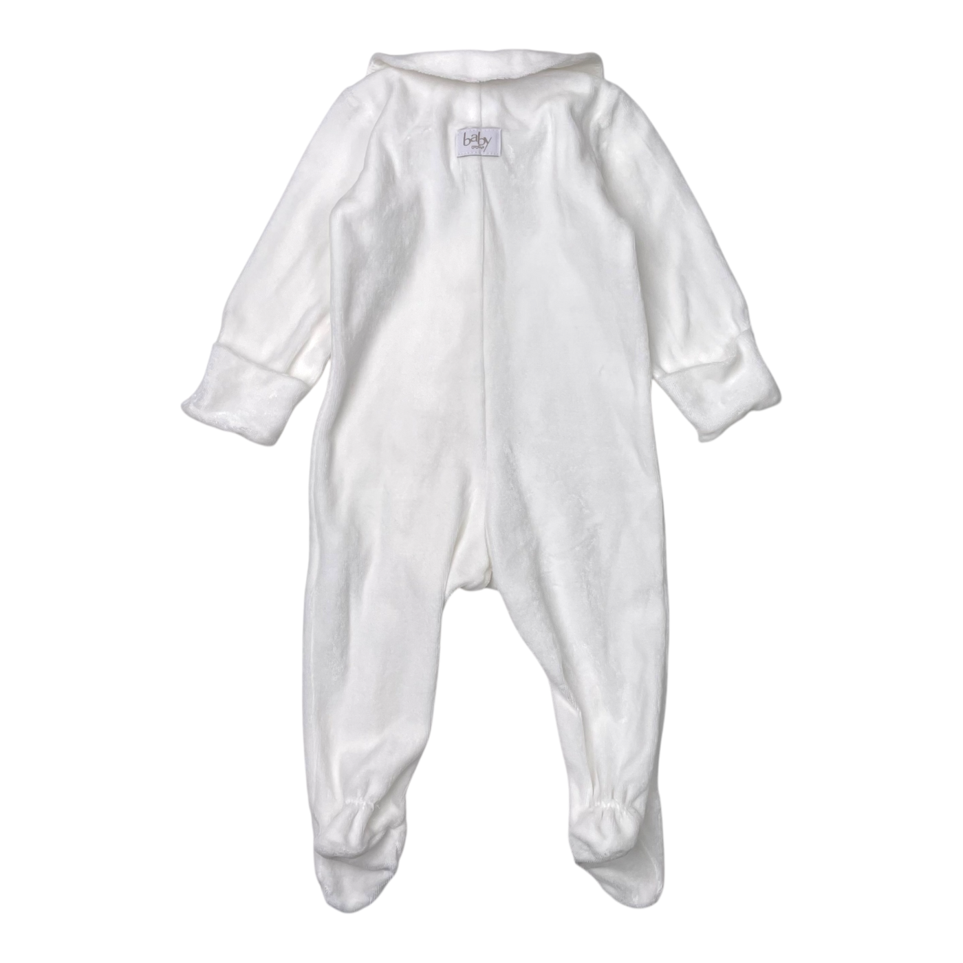 Gugguu terry jumpsuit, white | 68cm