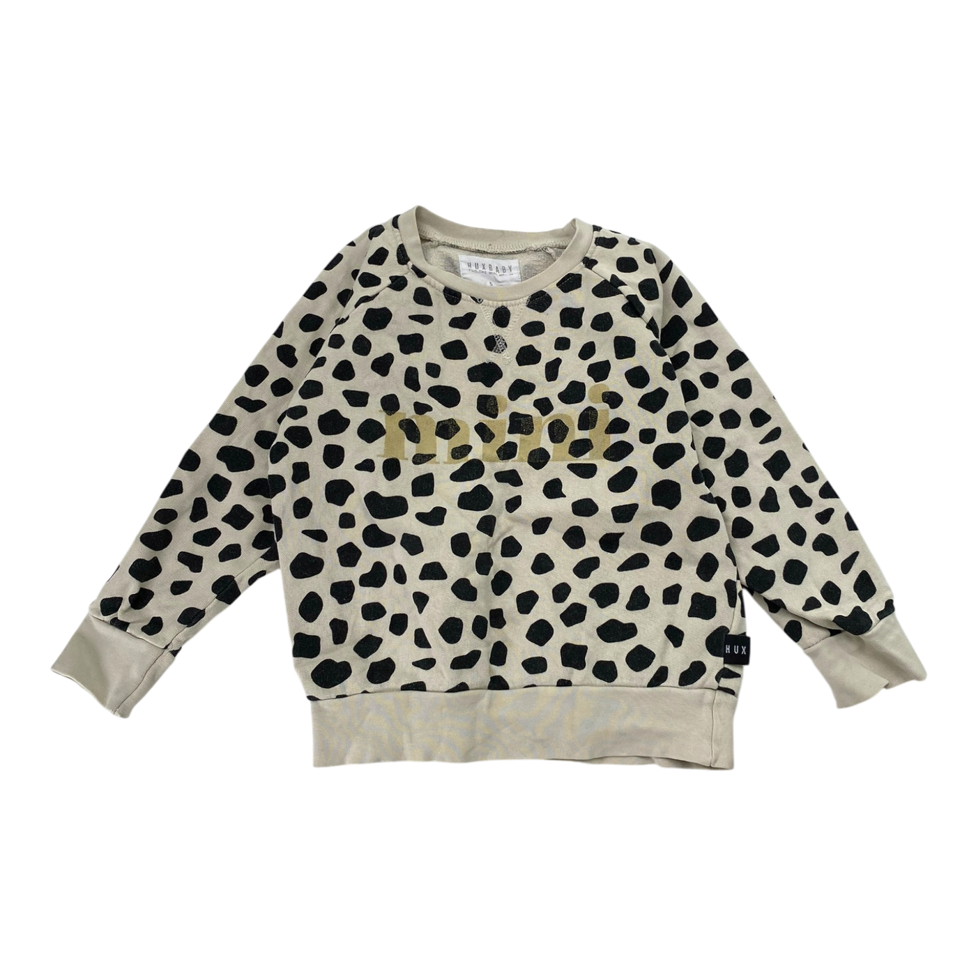 Huxbaby sweatshirt, dots | 116/122cm
