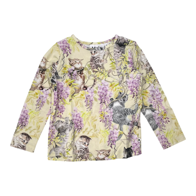 Molo eva shirt, cats on trees | 98cm