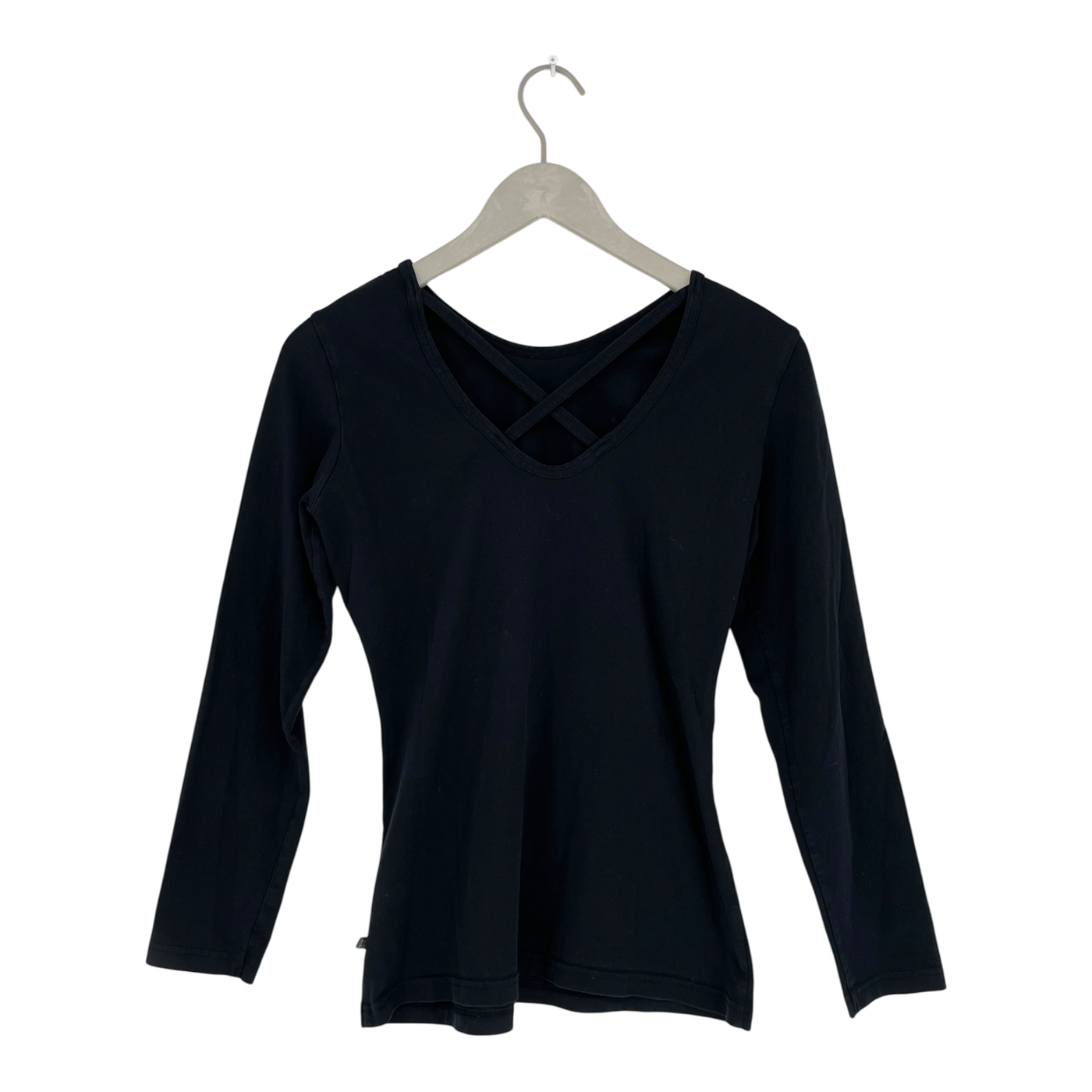 Kaiko cross shirt, black | woman S