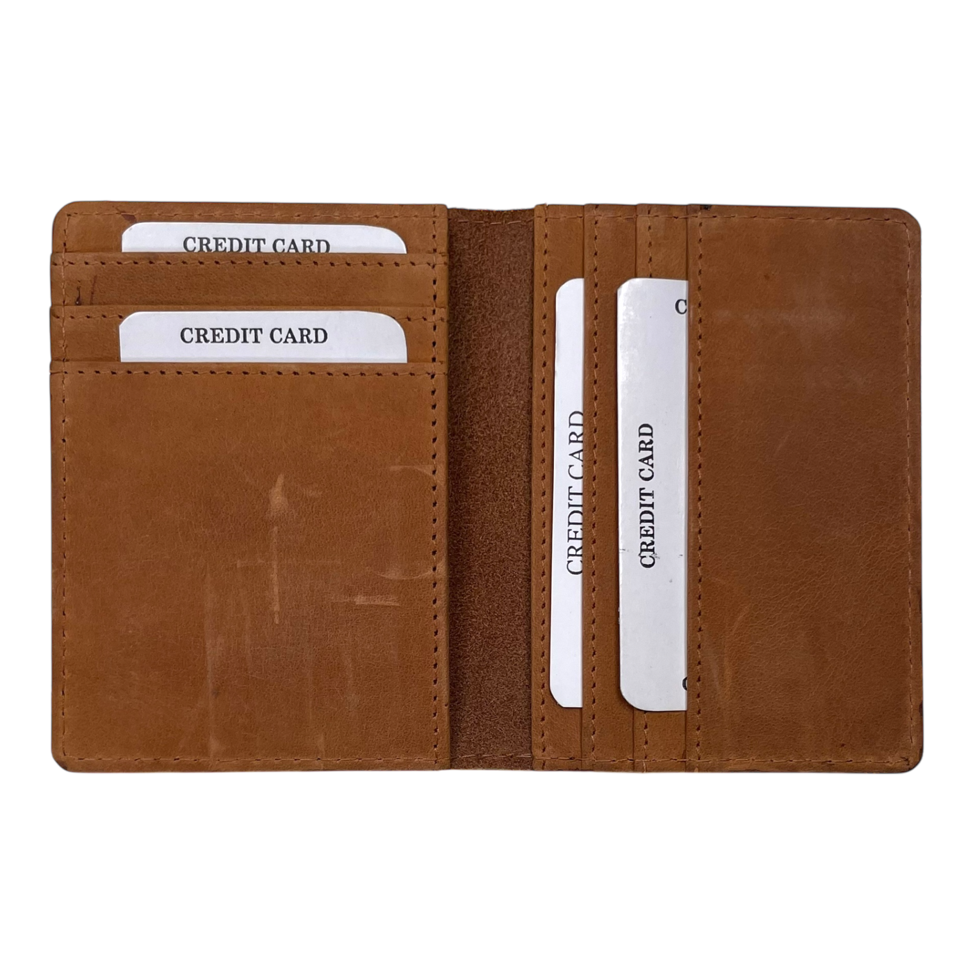 Holzrichter leather wallet, caramel