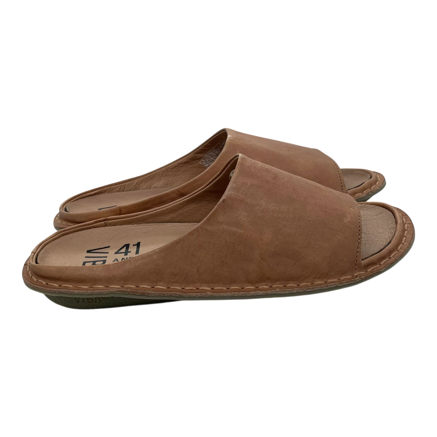 VIBAe Saint Tropez leather sandals, fawn tan | 41