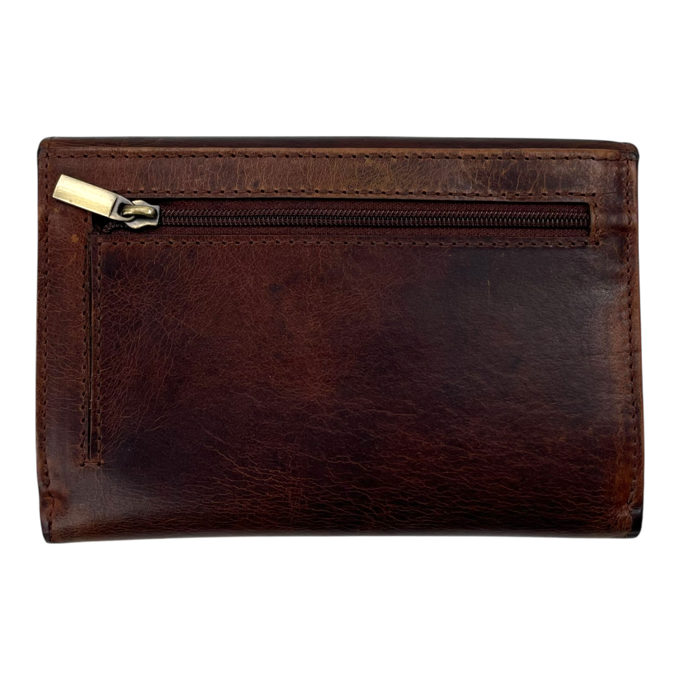 Holzrichter leather wallet, brown