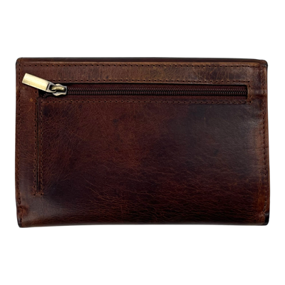 Holzrichter leather wallet, brown