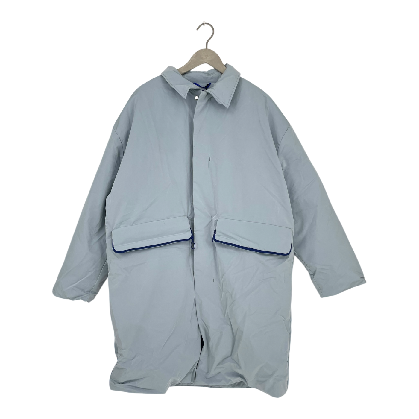 Embassy of Bricks and Logs blyn trench jacket, light blue | woman L