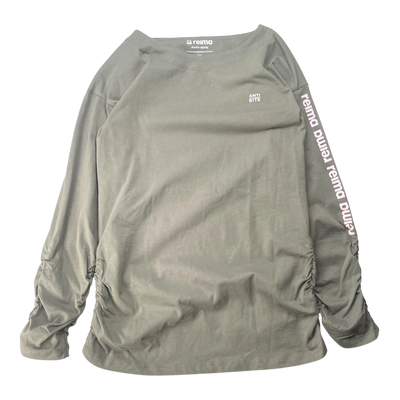 Reima tricot shirt, moss green | 164cm