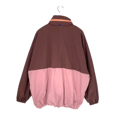 Embassy of Bricks and Logs dhola rain jacket, mauve/plum | woman L
