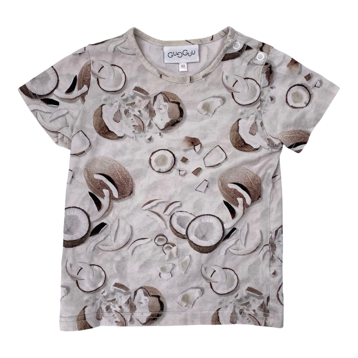 Gugguu t-shirt, coconut | 92cm