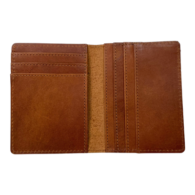 Holzrichter leather wallet, caramel