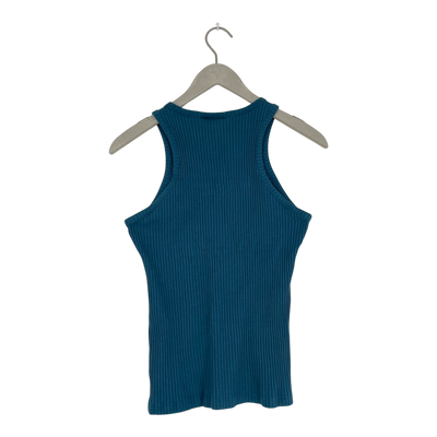 Toive rib top, teal | woman M