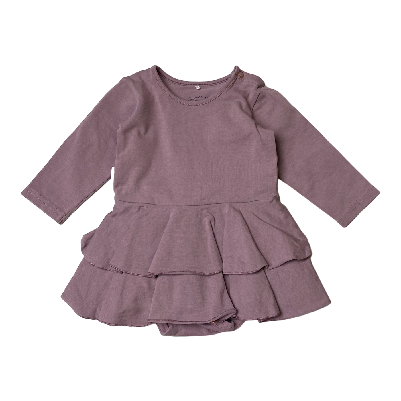 Gugguu frill body dress, lavender | 62cm
