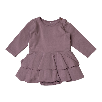 Gugguu frill body dress, lavender | 62cm