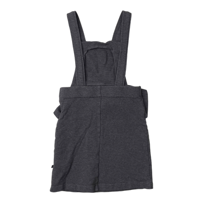 Kaiko strap dress, dark grey | 110/116cm