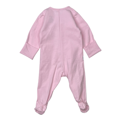 Gugguu frill jumpsuit, pink | 62cm