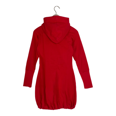 Ommellinen hoodie tunic, red | woman M