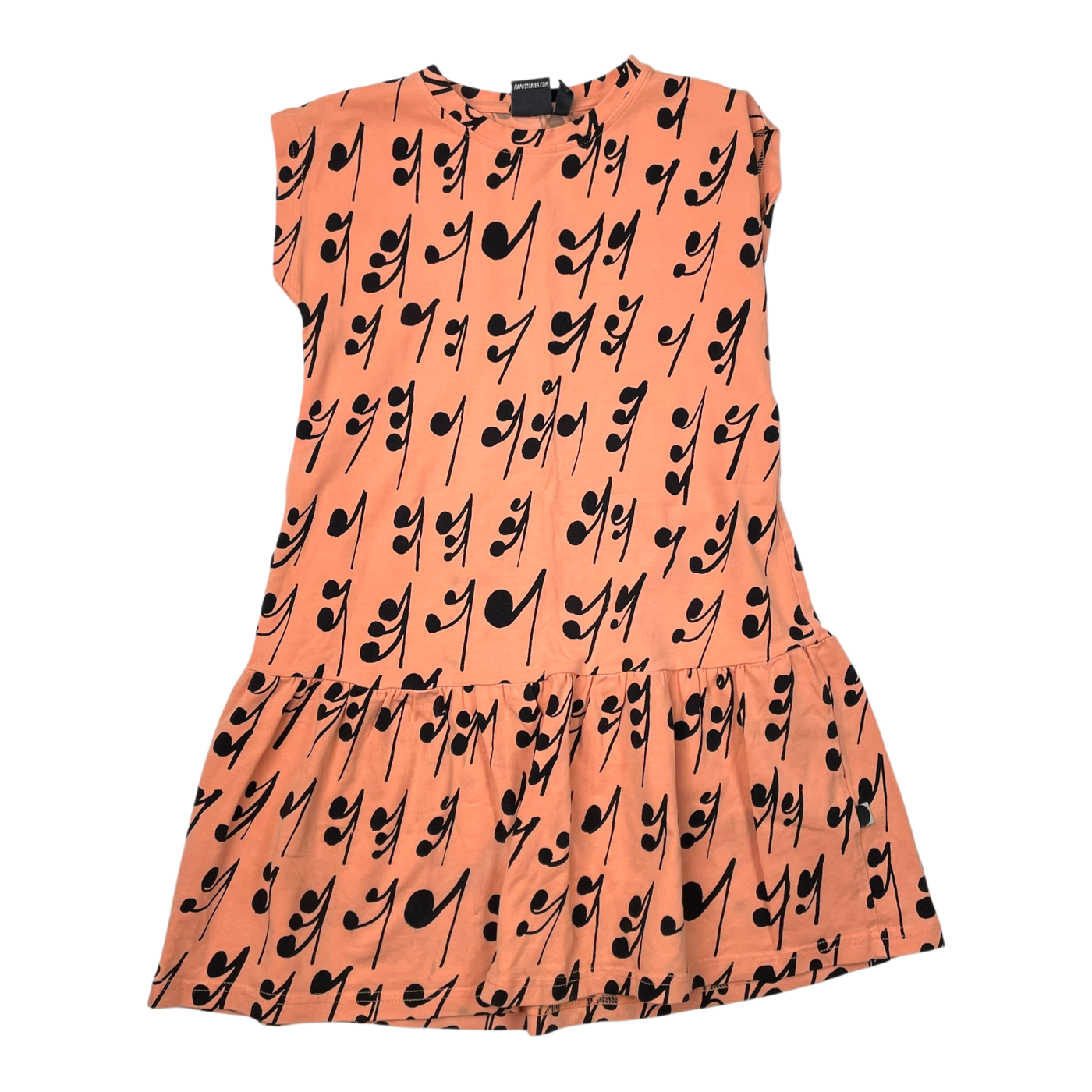 Papu dress, salmon | 122/128cm