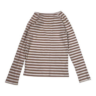 Metsola rib shirt, stripes | 122cm