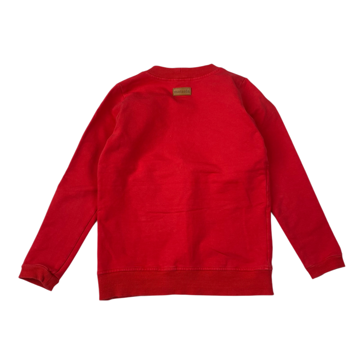 Metsola pocket sweatshirt, red | 110/116cm