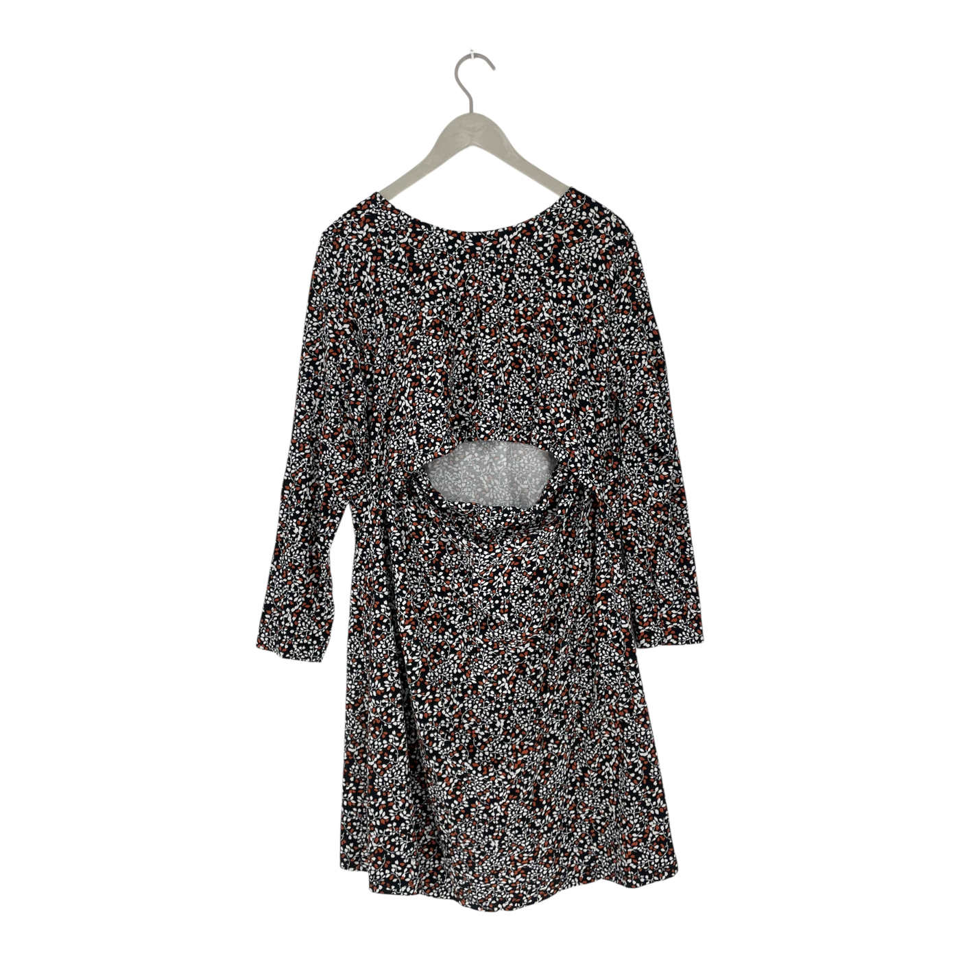 Blaa nursing tunic, small leaves | woman L