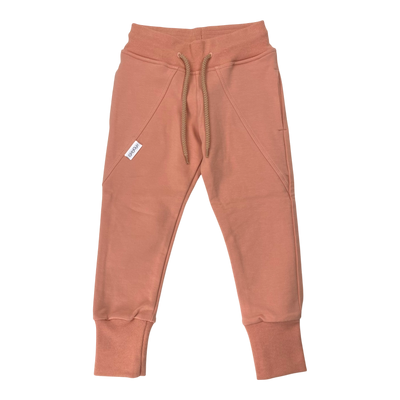 Gugguu sweatpants, peach gold | 92cm