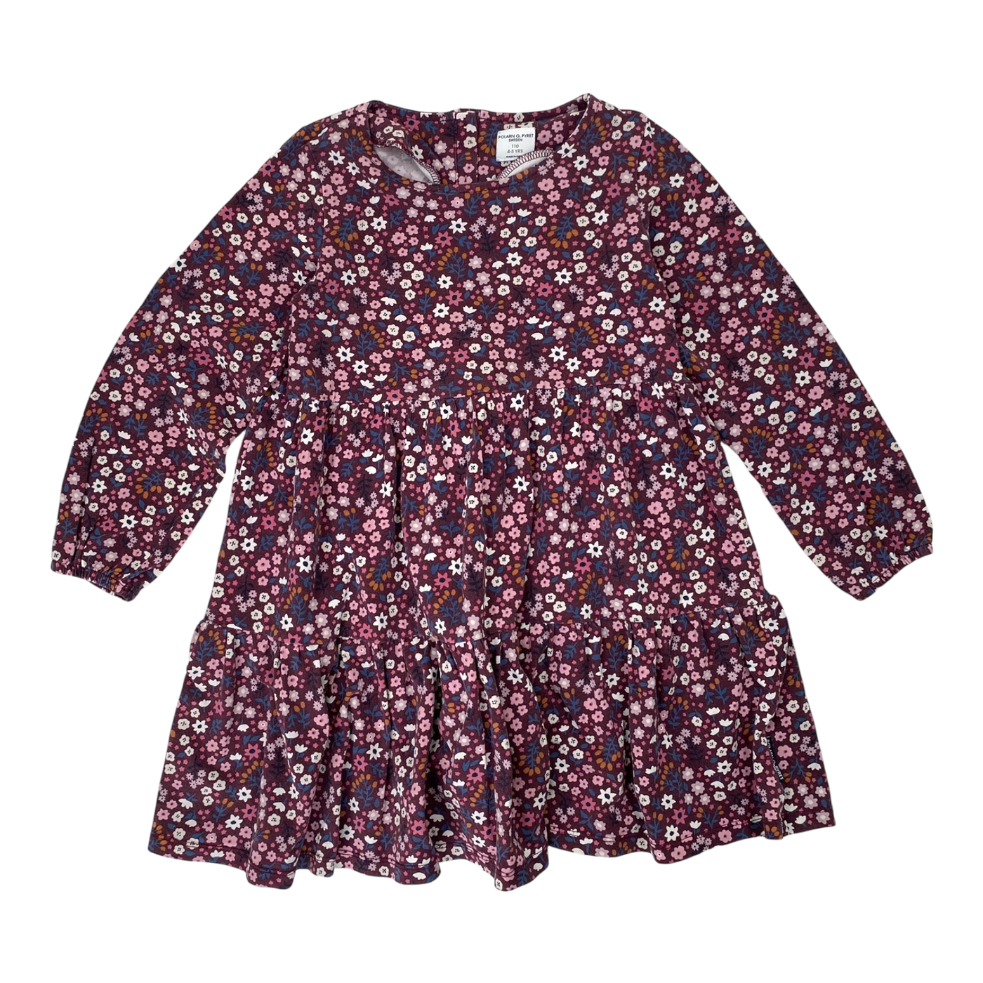 Polarn O. Pyret Kleid, Blume | 110 cm