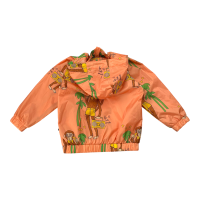 Mini Rodini wind jacket, monkey | 92/98cm