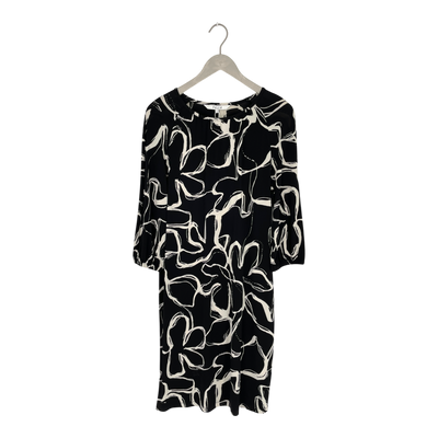Falla solina dress, black/white | woman S