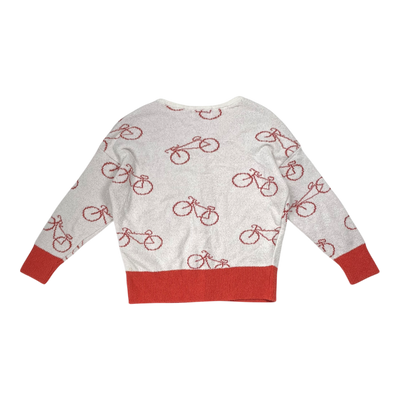 Bobo Choses knit sweater, bike | 122cm