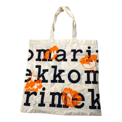 Marimekko logo bag, black & ivory | onesize