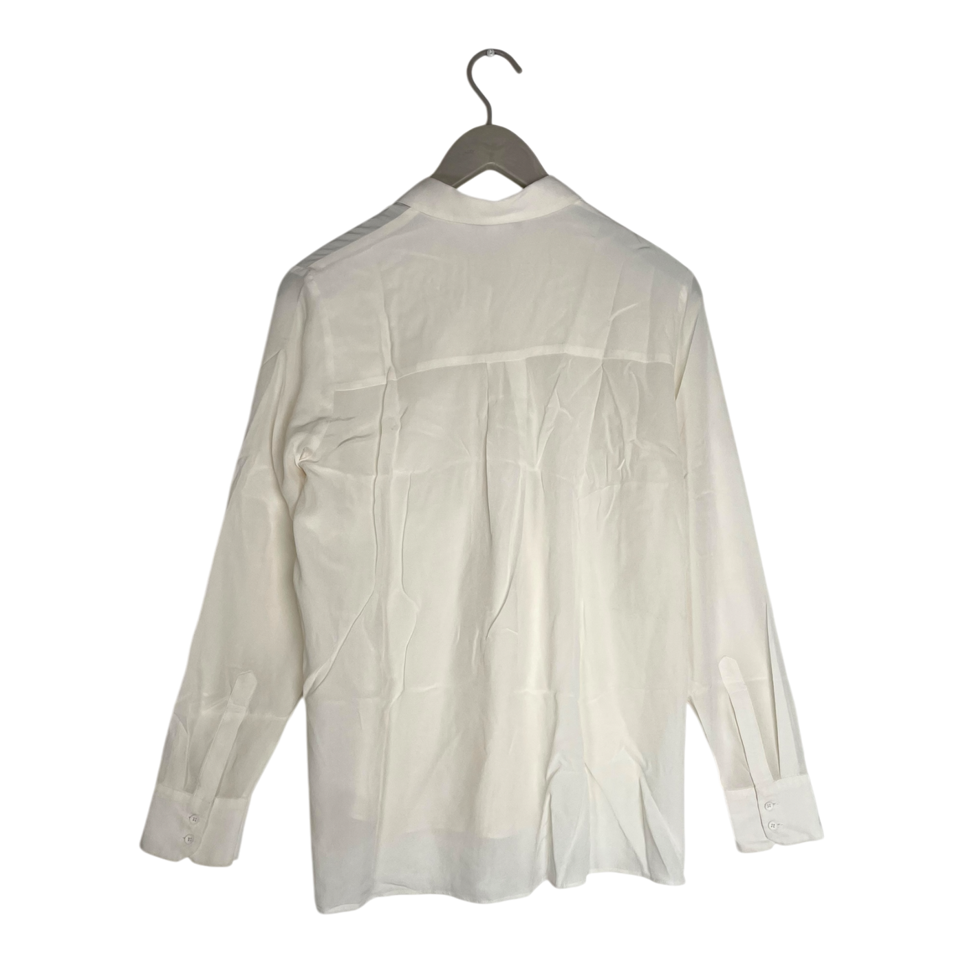 Tiger of Sweden silk collar shirt, white | woman 36