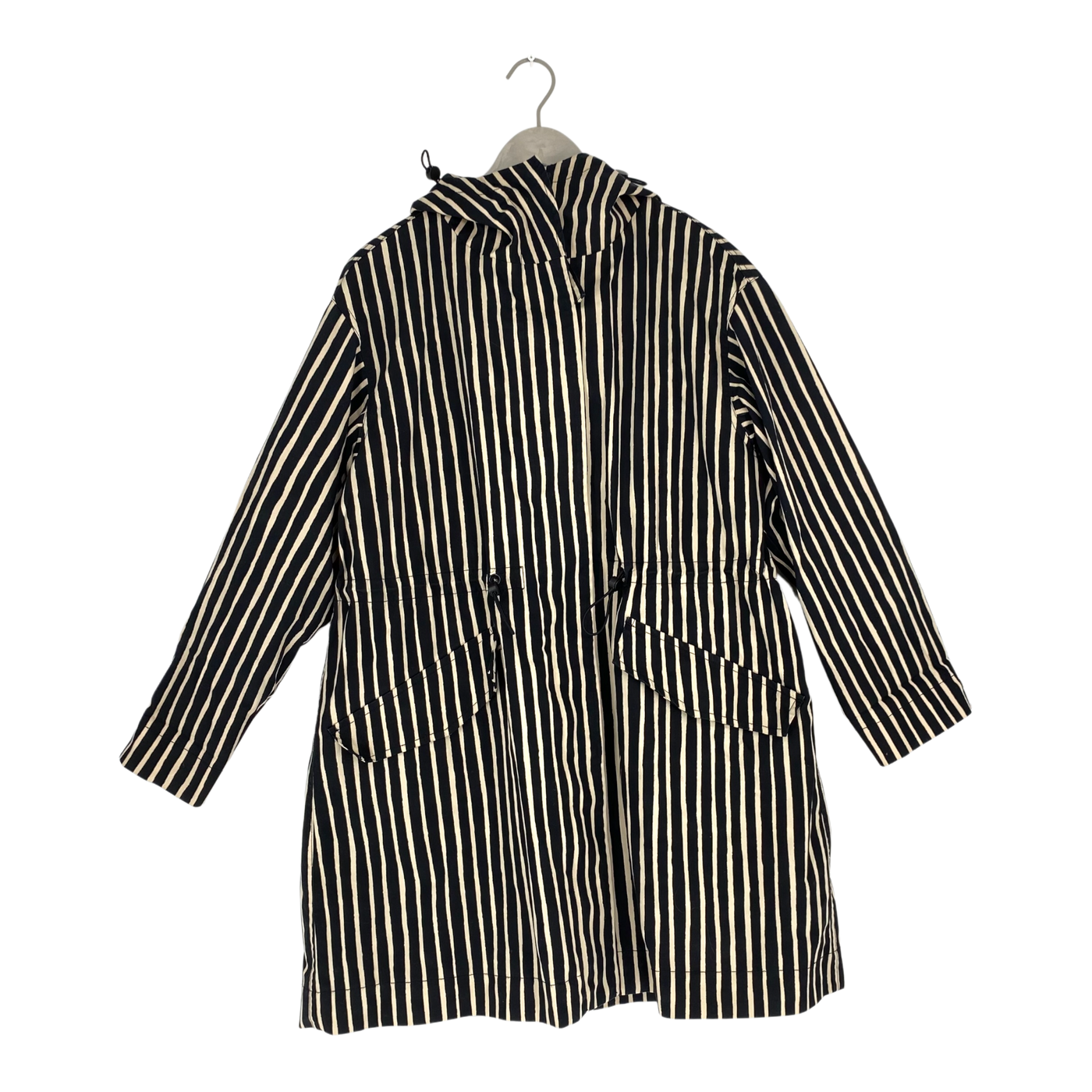 Marimekko tuuleton piccolo coat, stripe | woman M