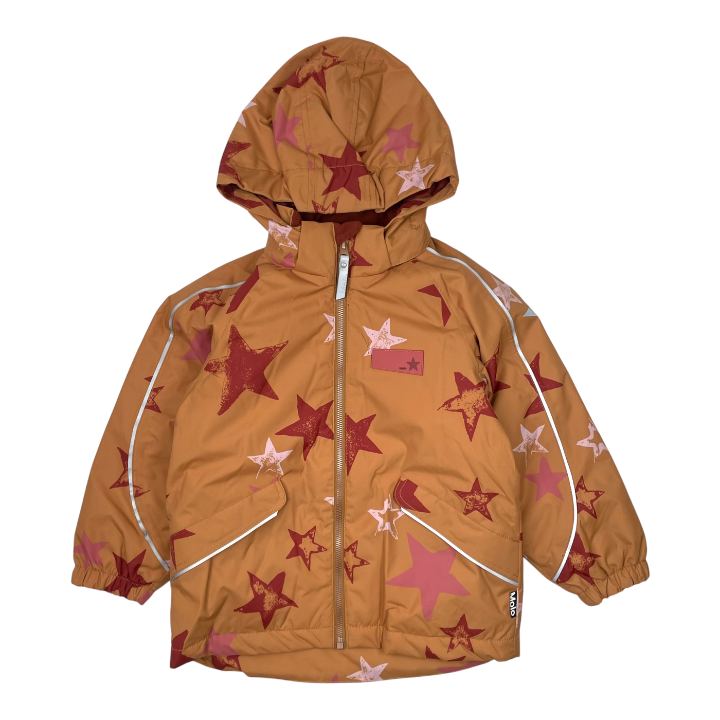 Molo heiko winter jacket, stars | 116cm