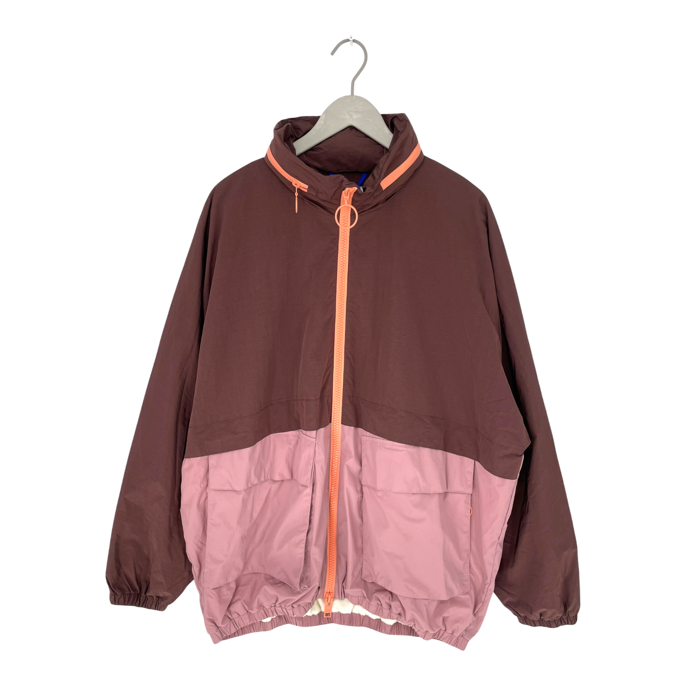 Embassy of Bricks and Logs dhola rain jacket, mauve/plum | woman L