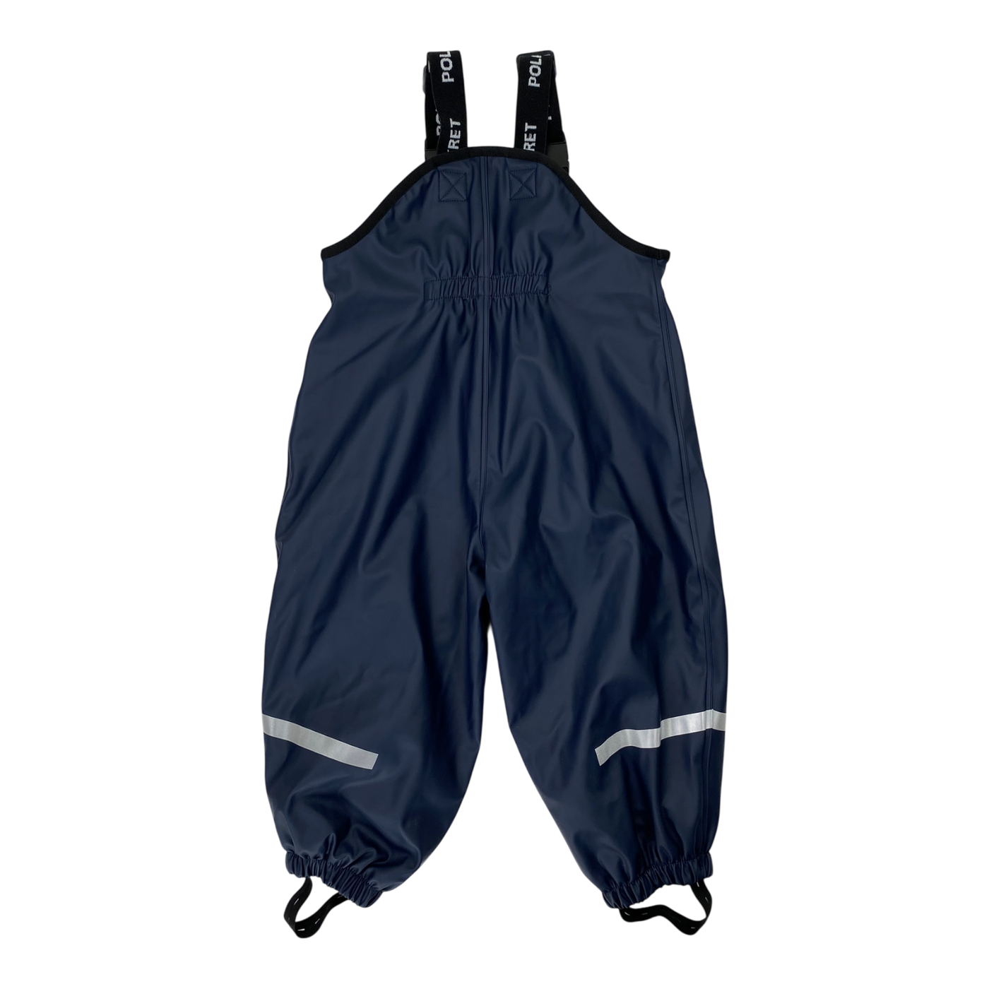 Polarn O. Pyret Rain Latzhose, Dunkelblau | 86/92 cm