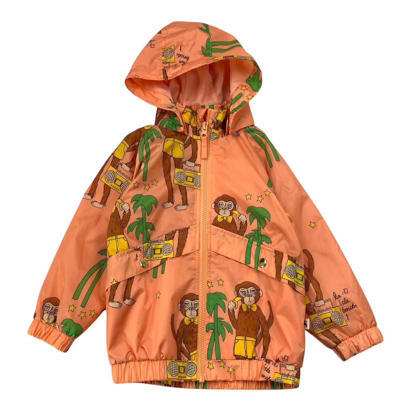Mini Rodini wind jacket, monkey | 92/98cm