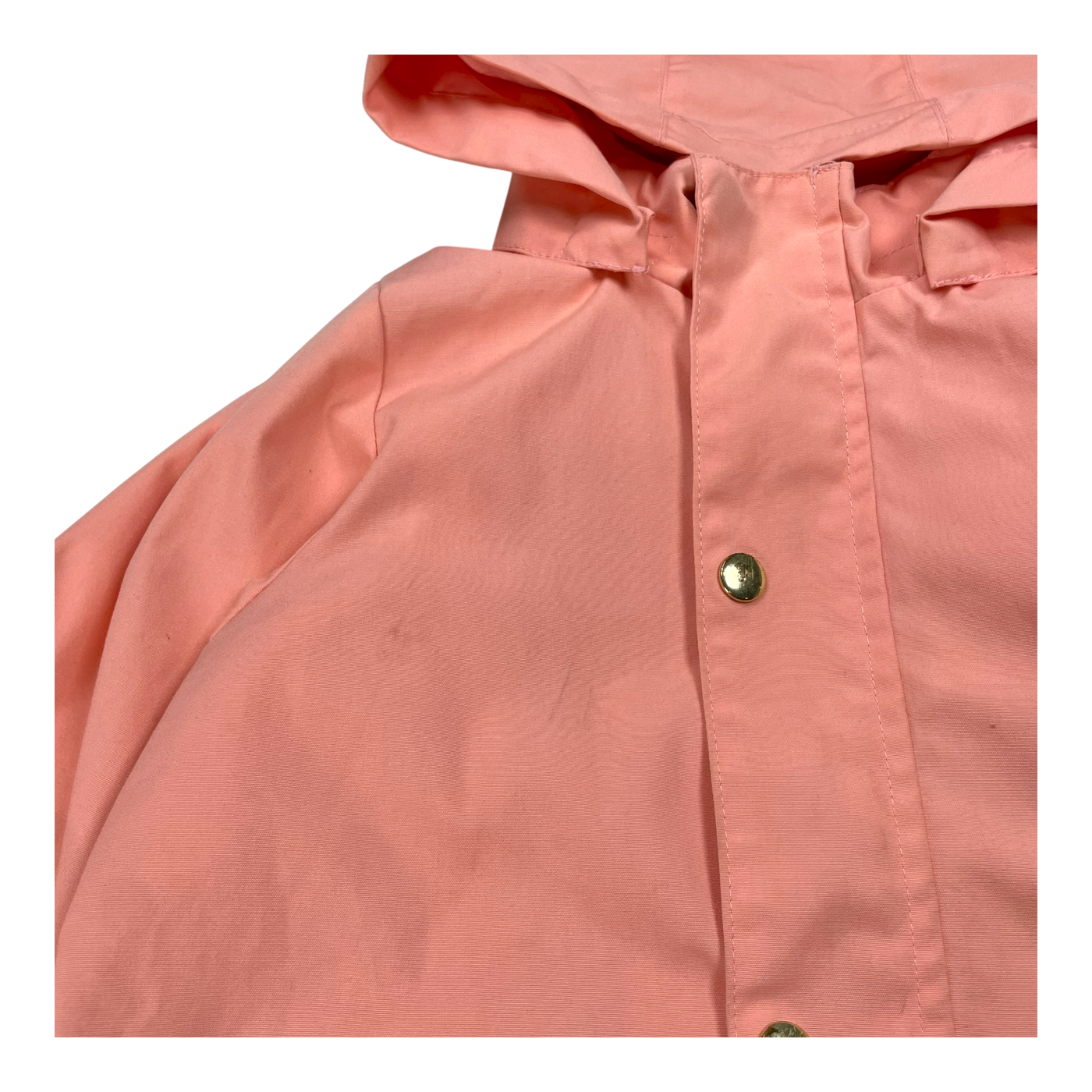 Mini Rodini pico jacket, coral pink | 116/122cm