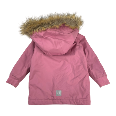 Gugguu c'moon winter parka, hot pink | 92cm